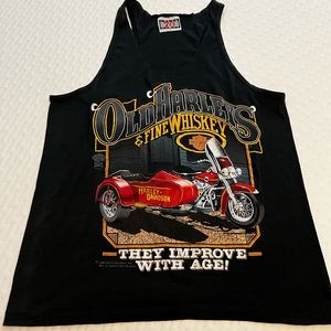 Vintage Harley Davidson tank